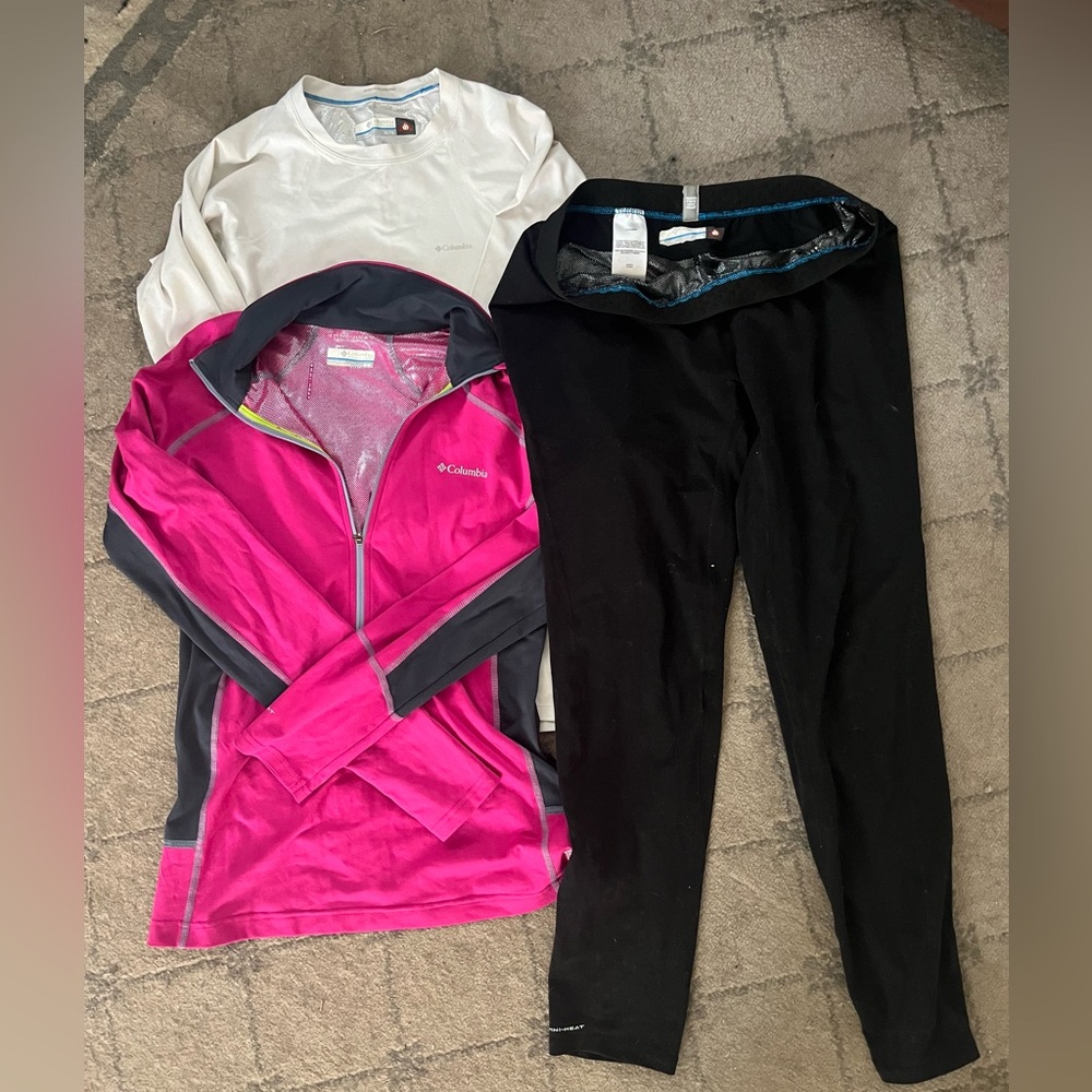 Columbia base layer women’s bundle